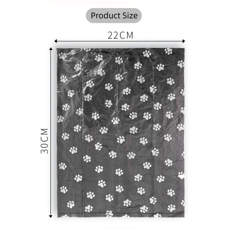 300-Count Biodegradable Dog Poop Bags with Bone Dispenser - Bulk Pack & Extra Thick, Leak-Proof Pet Supplies