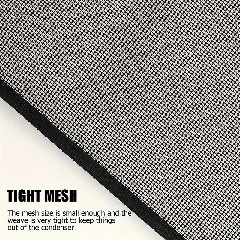 2-Pack Ventilated Resin Mesh Outdoor Air Conditioner Cover(81x81cm / 32x32inch) - Anti-Sun Heat Reduction AC Unit Net for Exterior Use