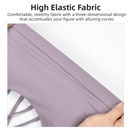 M Size Purple Elegant Sexy Criss-Cross Back Sports Bra for Women - High Support & Anti-Shock, Wire-Free Yoga Crop Top with X-Shape Fine Strap