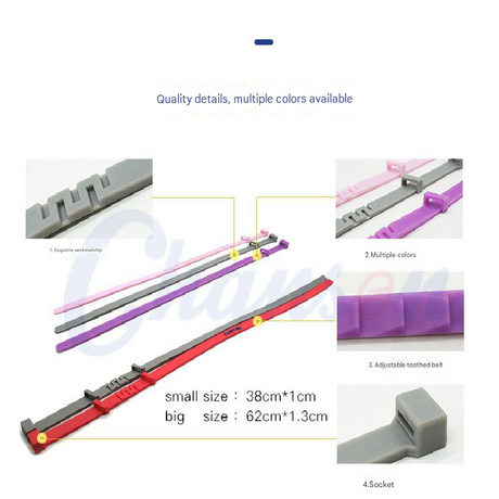 3-Pcs Pink 8-Month Flea and Tick Repellent Collar for Dogs and Cats – Waterproof, Adjustable & Safe with Natural Herbal Oils(38cm)