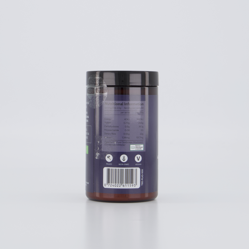 Teelixir Organic Pure Cordyceps 100g