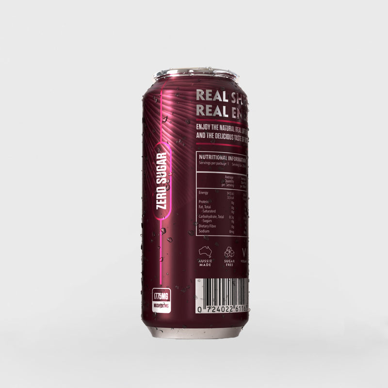 12 pack of Rose TLXR energy drink cans