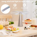 Battery Operated Shoo-Fly Chemical Free Fly Repellent Fan Gold