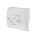 2 x Bamboo Memory Foam Lumbar Support Cushion