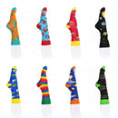 8 Pairs Fashion Novelty Funny Socks one Size 5-13 Men and Women Socks
