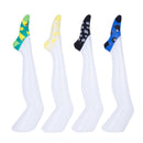 8 Pairs Unisex Novelty No Show Sock Cotton