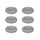 6 Pack Household Cleaning Stainless Steel Jumbo Scourers