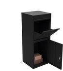 Big Outdoor Mailbox Parcelbox Pillar Letterbox 410x380x1200mm