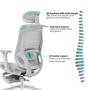 High back ergomonic mesh office chair