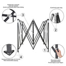 Portable Water-Resistant Gazebo 3x3 M - Blue / With Sidewalls