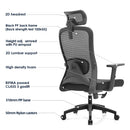 High back ergomonic mesh office chair