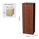 Big Outdoor Mailbox Parcelbox Pillar Letterbox 350x270x1000 mm