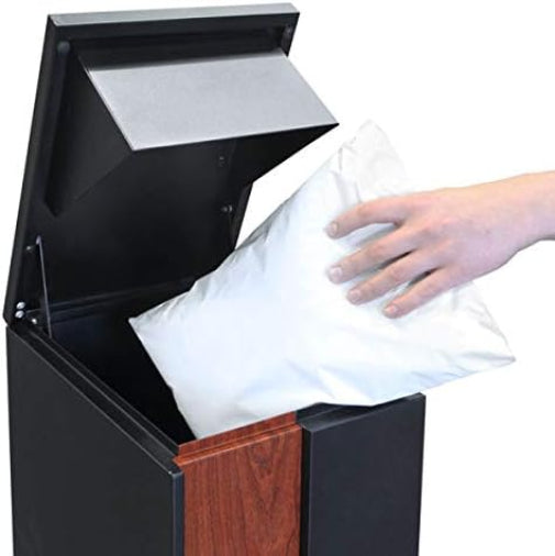 Big Outdoor Mailbox Parcelbox Pillar Letterbox 320x240x950 mm