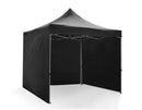 Portable Water-Resistant Gazebo 2x2 M - Blue / With Sidewalls