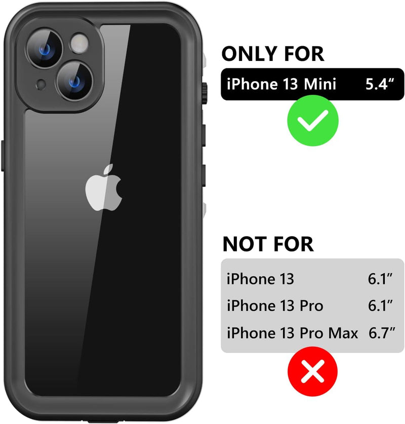 iPhone 13 Mini Waterproof Shockproof Case