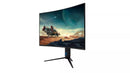 QMAX 31.5" Gaming Monitor Curved QHD 165Hz 2560*1440p 1ms with Build in Speakers Height Adjustable