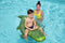 Bestway 1.52m x 71cm Buddy Crocodile Ride-On