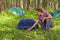 Bestway 1.88m x 99cm x 22cm Air Mattress Twin Indoor/Outdoor Heavy Duty Durable Camping