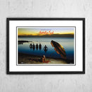 Australian Crawl 'Boys Light Up' In Store Poster 1980 - Framed A1