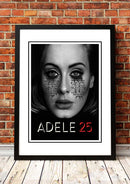 Adele '25' In Store Promotional Poster - Framed A3