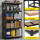 Giantz Garage Shelving 1.6X0.8m Warehouse Shelves Storage Rack Pallet Racking Black