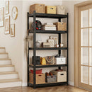 Giantz Garage Shelving 1.6X0.8m Warehouse Shelves Storage Rack Pallet Racking Black