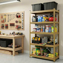 Giantz Garage Shelving 1.6X0.8m Warehouse Shelves Storage Rack Pallet Racking Yellow