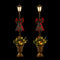 Jingle Jollys Christmas Lights 125cm Lamp Post 50 LED Fairy Light Decorations