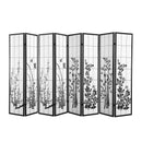 Levede 8 Panel Room Divider Privacy Screen Wood Timber Bed Wider Foldable Stand