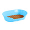 Large 85cm Plastic Pet Bed with Ventilation Holes Resting Plastic Dog Basket