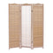Levede 3 Panel Free Standing Foldable  Room Divider Privacy Screen Wood Frame