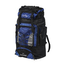 Blue 80L Large Waterproof Travel Backpack Camping Outdoor Hiking Luggage