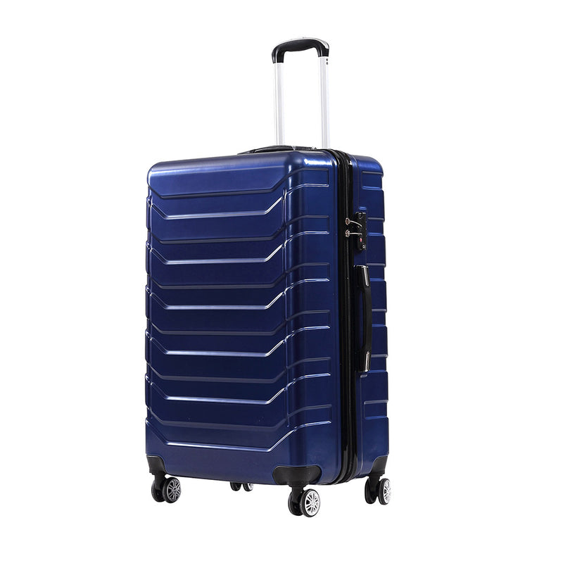 3pc ABS PC Luggage Set Navy Colour