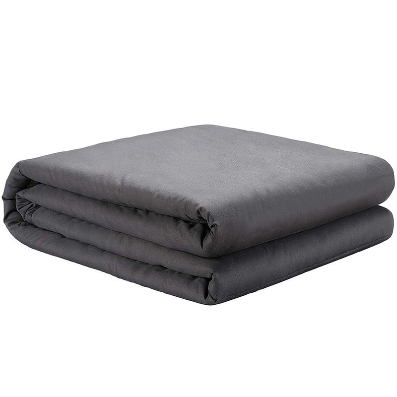 DreamZ Single Dark Grey 5kgs Polyester Weighted Blanket