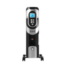 Spector 1500W Electric Portable 7 Fin Oil Heater w/24h Timer/Column/Heat/ Wheels