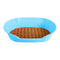 Large 85cm Plastic Pet Bed with Ventilation Holes Resting Plastic Dog Basket