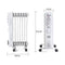 Spector 1500W Electric Portable 7 Fin Oil Heater w/24h Timer Column Heat New