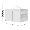 Mountview 3x3M Gazebo Outdoor Pop Up Tent Folding Marquee Camping Canopy White