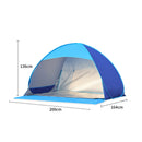 Teal Beach Shelter Mat