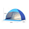 Teal Beach Shelter Mat