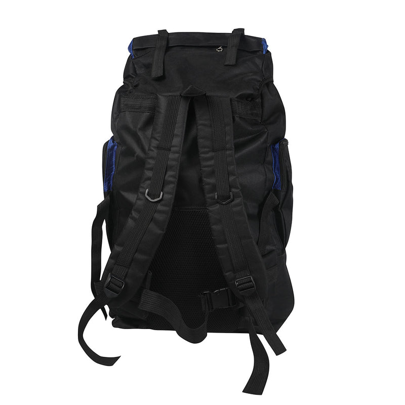 Blue 80L Large Waterproof Travel Backpack Camping Outdoor Hiking Luggage
