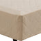Mattress Base Double Size Beige