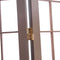 Levede 6 Panel Room Divider Screen Door Stand Privacy Fringe Wood Fold Grey