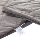DreamZ Grey 11kgs Weighted Blanket in Grey Colour