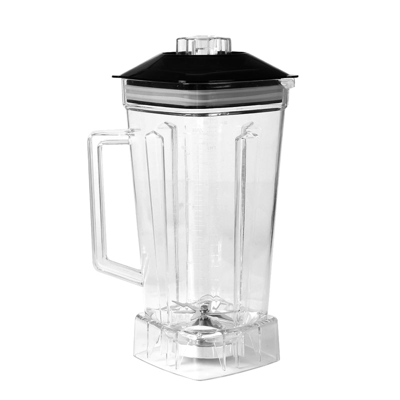 Black Commercial Blender Food Processor Blender Mixer Juicer Smoothies