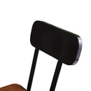 Levede 3pc Industrial Pub Table Bar Stools Wood Chair Set Home Kitchen Furniture