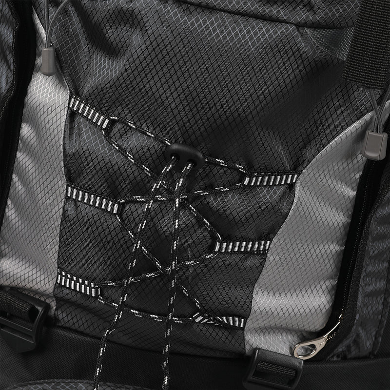 Black 80L Large Waterproof Travel Backpack Camping Outdoor Hiking Luggage