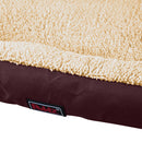 Pawz Pet Bed Mattress Dog Cat Pad Mat Cushion Soft Winter Warm X Large Brown