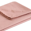 Double Dusty Pink Weighted Blanket Cover