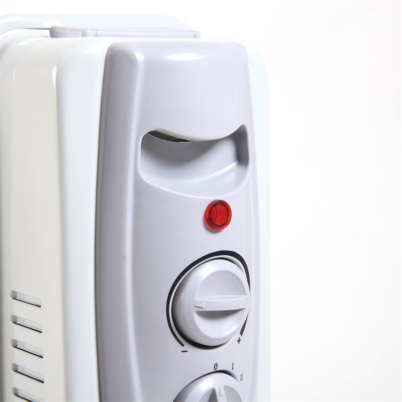 Spector 1500W Electric Portable 7 Fin Oil Heater w/24h Timer Column Heat New